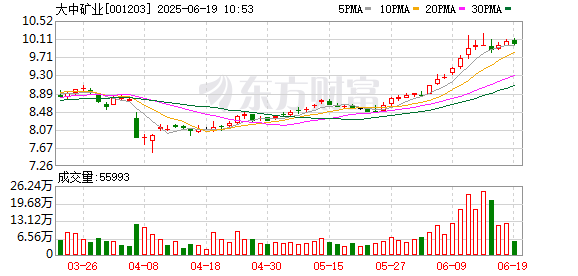 鼎和网 大中矿业：第六届董事会第十五次会议决议公告